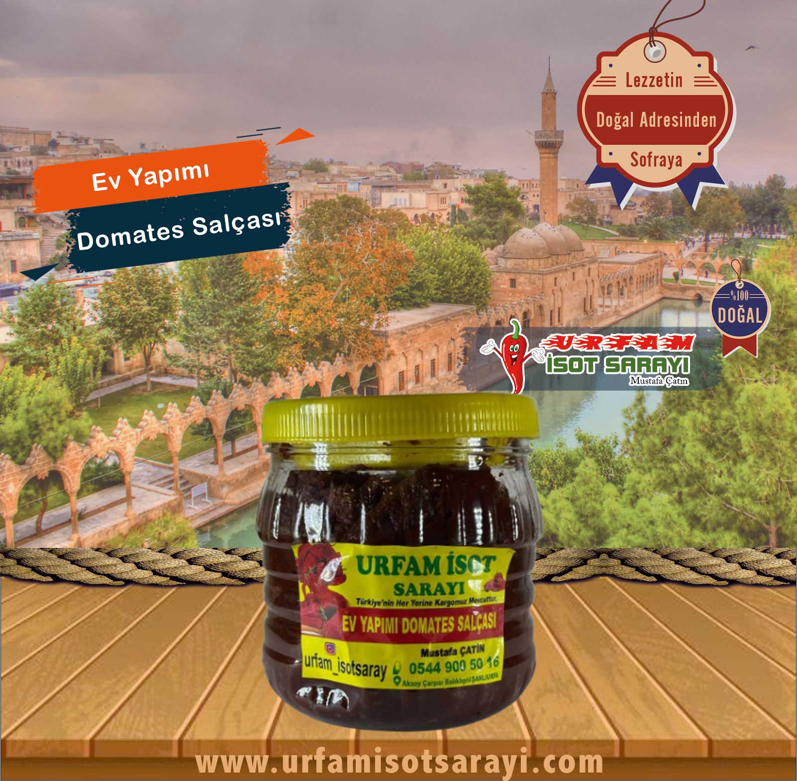 Ev Yapım Domatez Salçası 1 Kg