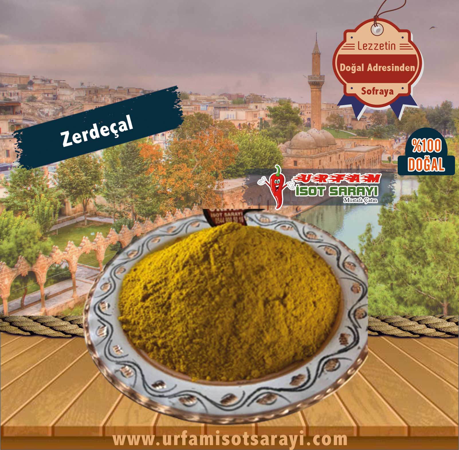 Zerdeçal 500 Gr